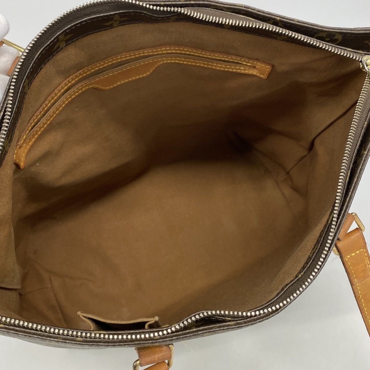 Louis Vuitton Tote Monogram Cabas Mezzo Brown — view 4