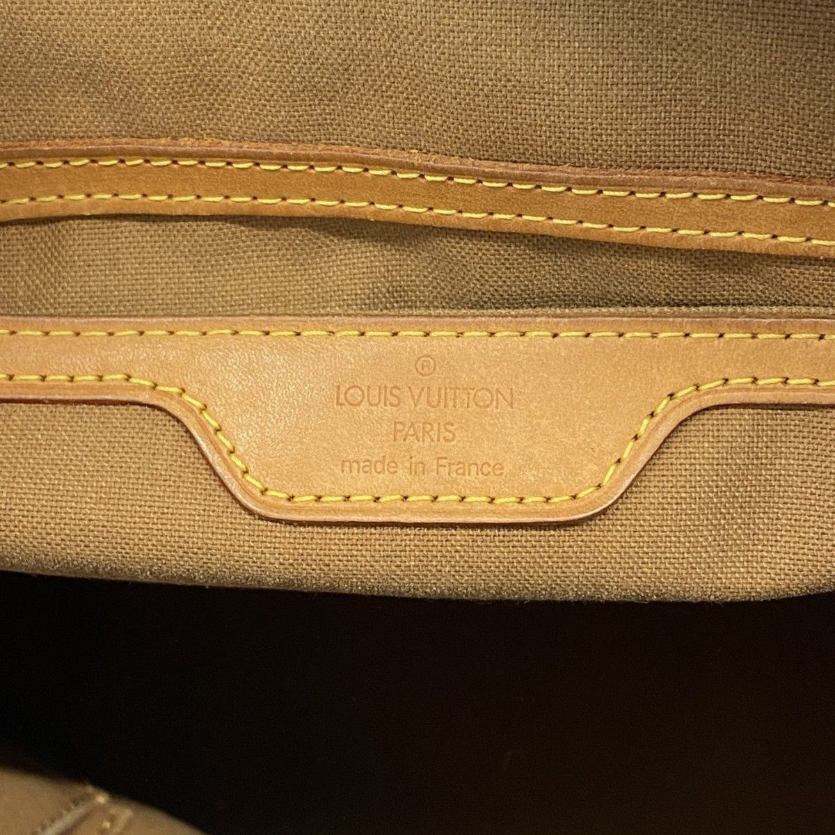 Louis Vuitton Tote Monogram Cabas Mezzo Brown — view 5