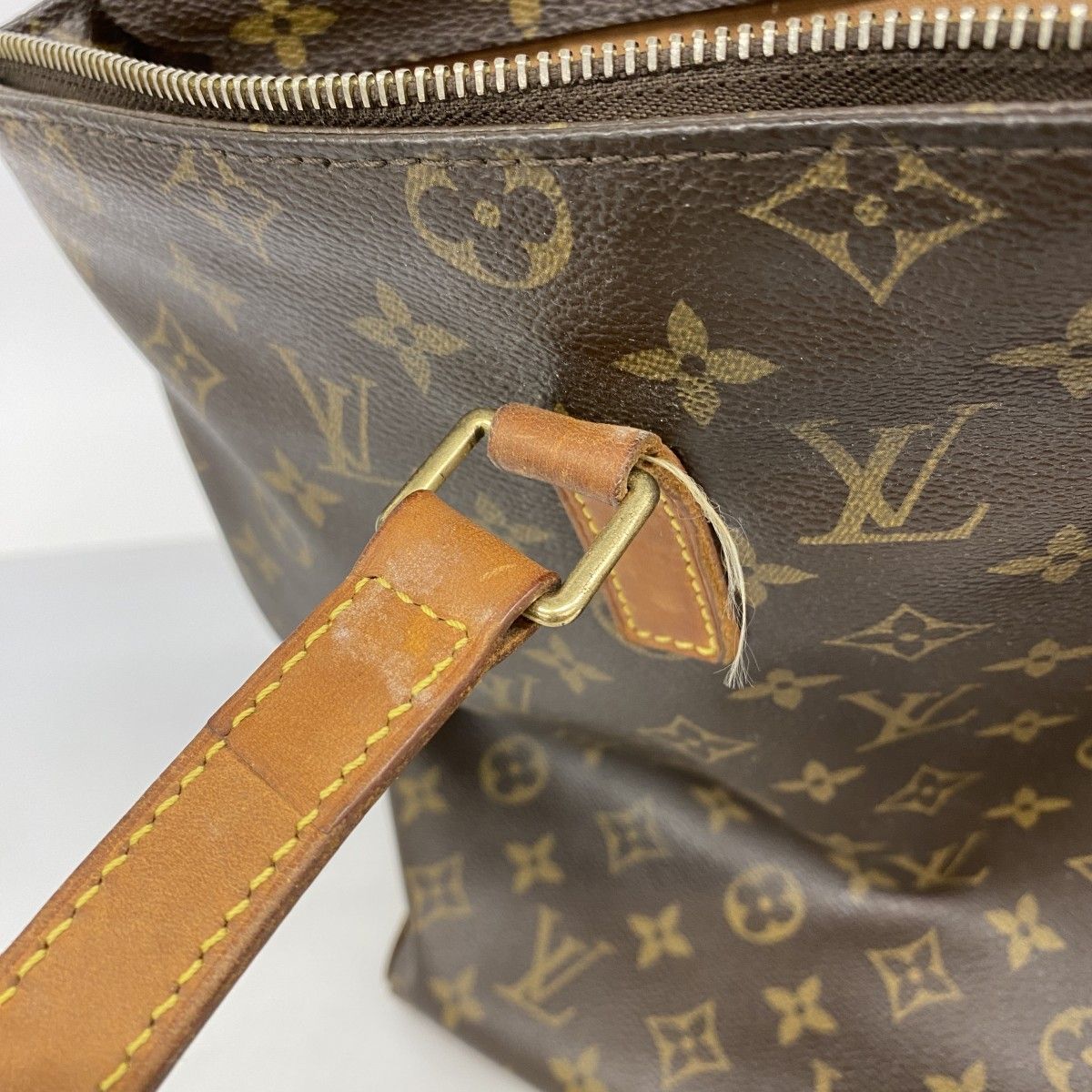 Louis Vuitton Tote Monogram Cabas Mezzo Brown — view 7