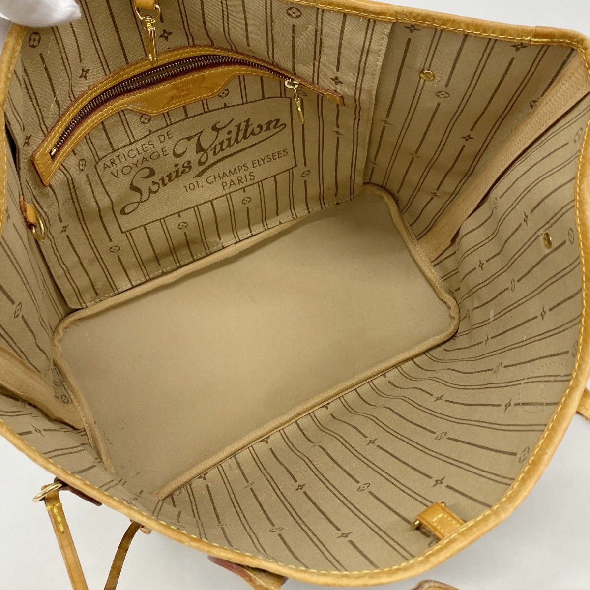 Louis Vuitton Tote Monogram Neverfull MM Brown — view 4