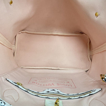 Louis Vuitton Tote Monogram Giant Neverfull MM Pink Rouge — view 4