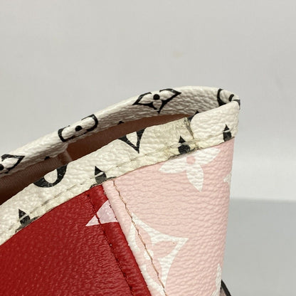 Louis Vuitton Tote Monogram Giant Neverfull MM Pink Rouge — view 8