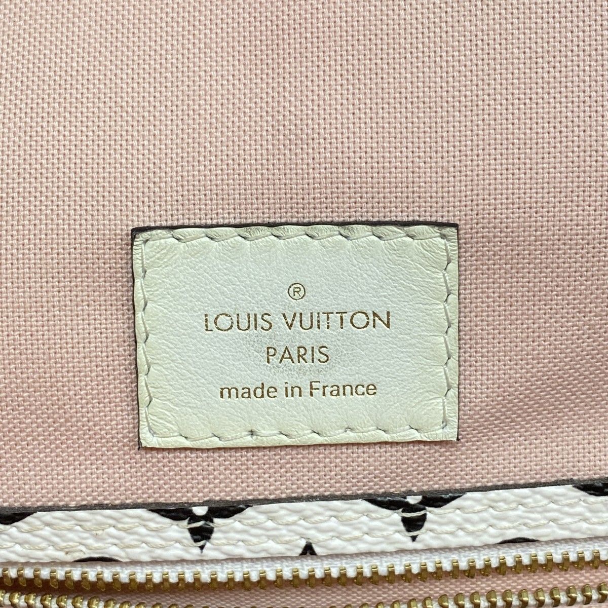 Louis Vuitton Tote Monogram Giant Neverfull MM Pink Rouge — view 5