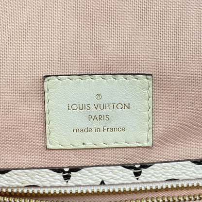 Louis Vuitton Tote Monogram Giant Neverfull MM Pink Rouge — view 5