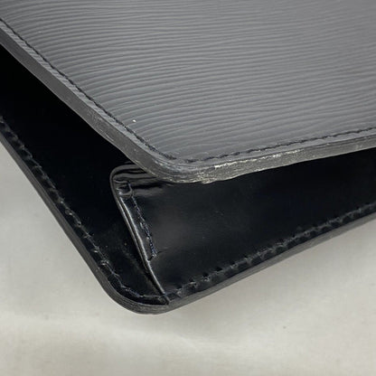 Louis Vuitton Clutch Epi Pochette Homme Noir — view 6