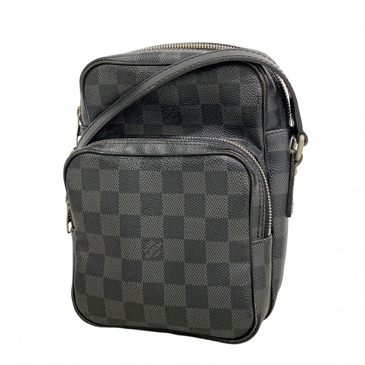 Louis Vuitton Shoulder Bag Damier Graphite Rem Black Gray