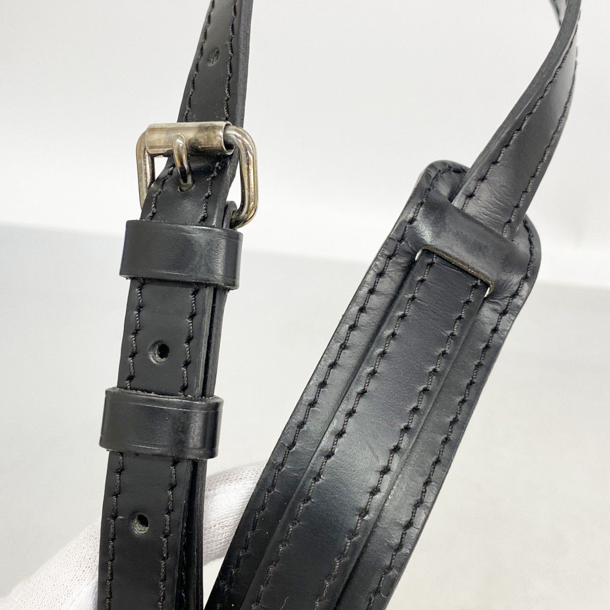 Louis Vuitton Shoulder Bag Damier Graphite Rem Black Gray — view 9