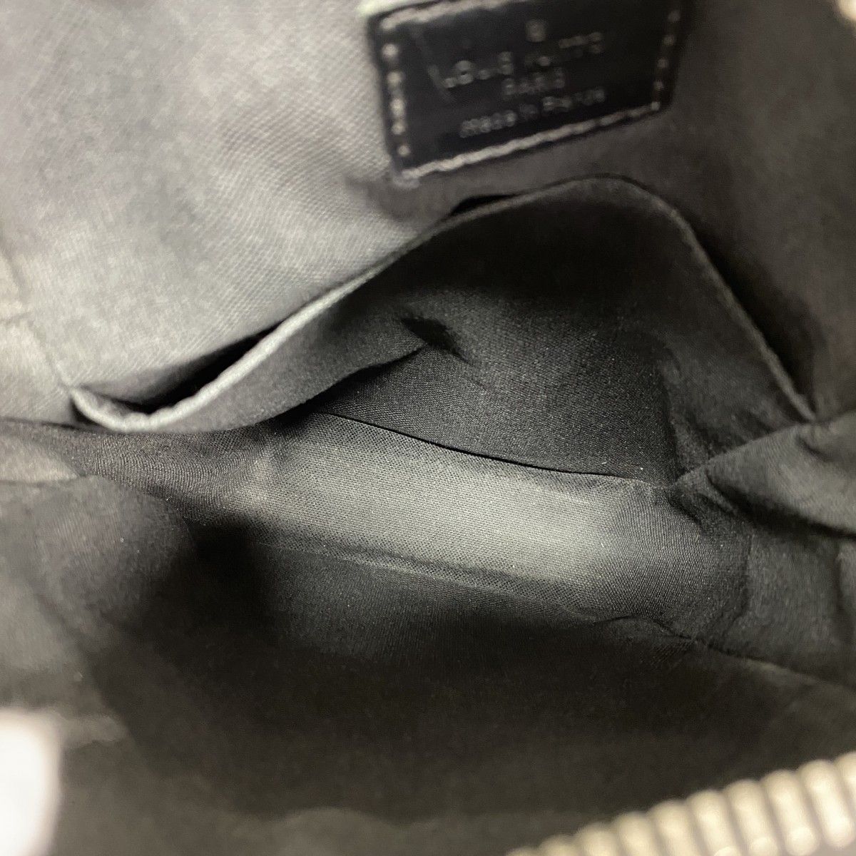 Louis Vuitton Shoulder Bag Damier Graphite Rem Black Gray — view 4