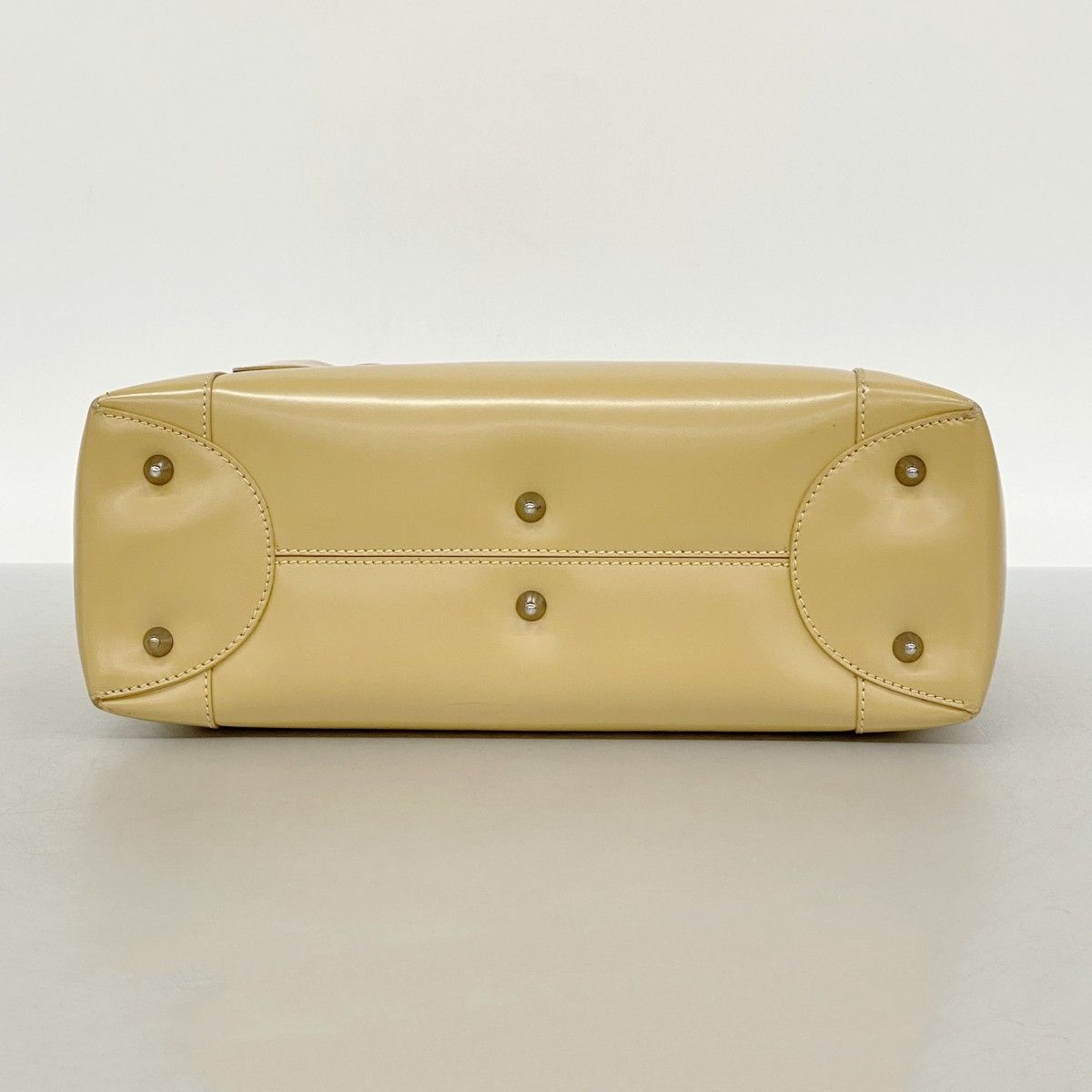 Dior Handbag Maris Pearl Leather Beige Silver — view 3