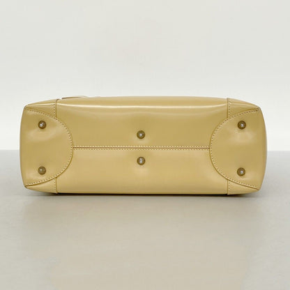 Dior Handbag Maris Pearl Leather Beige Silver — view 3