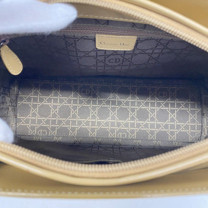 Dior Handbag Maris Pearl Leather Beige Silver — view 4