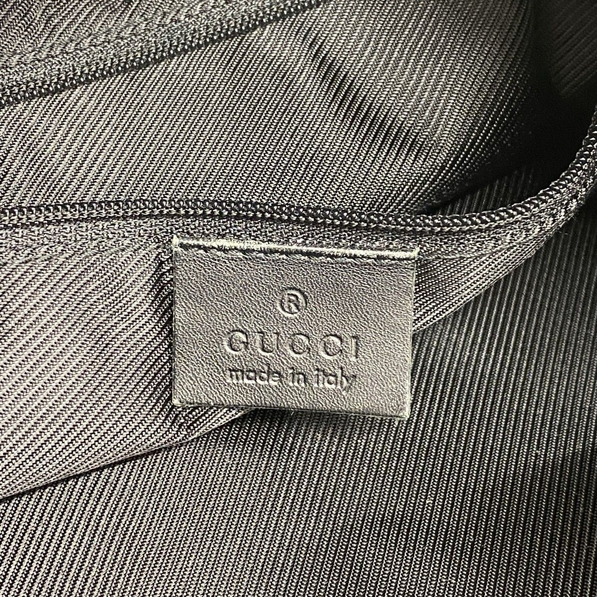 Gucci Handbag GG Canvas Black Silver 2-Way — view 5