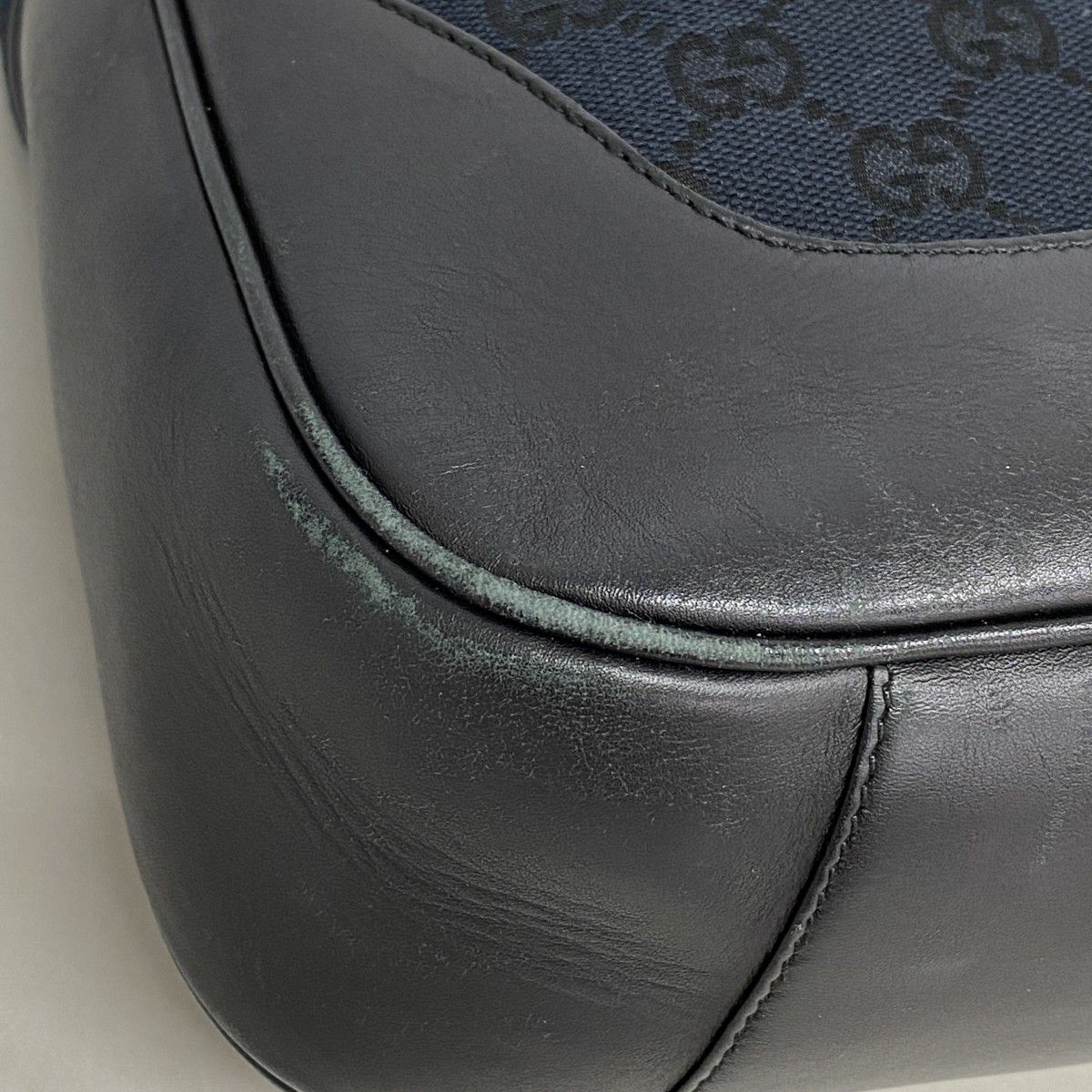 Gucci Handbag GG Canvas Black Silver 2-Way — view 6