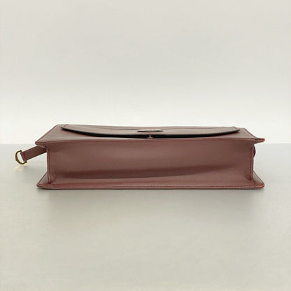 Cartier Clutch Must Leather Bordeaux Gold — view 3