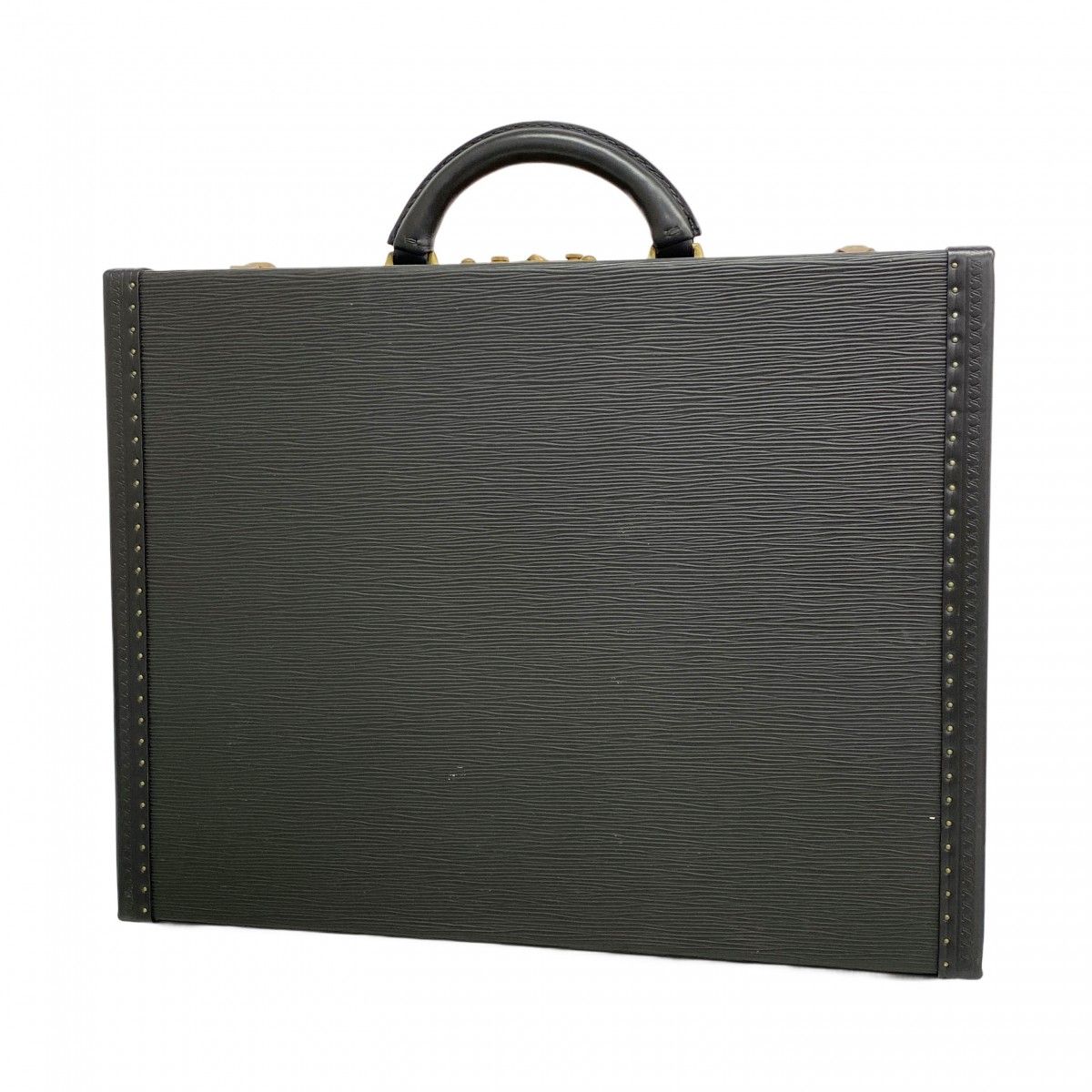 Louis Vuitton Attache Case Epi President Noir Shoulder