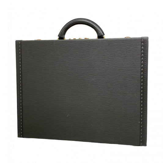 Louis Vuitton Attache Case Epi President Noir Shoulder