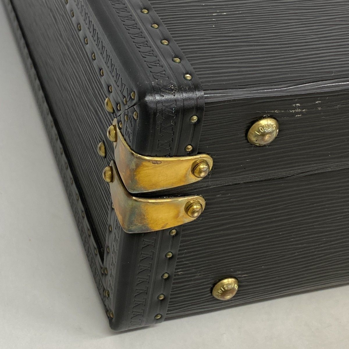 Louis Vuitton Attache Case Epi President Noir Shoulder — view 6