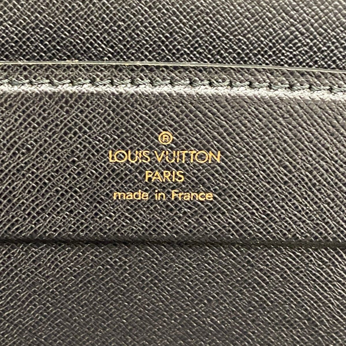 Louis Vuitton Attache Case Epi President Noir Shoulder — view 5