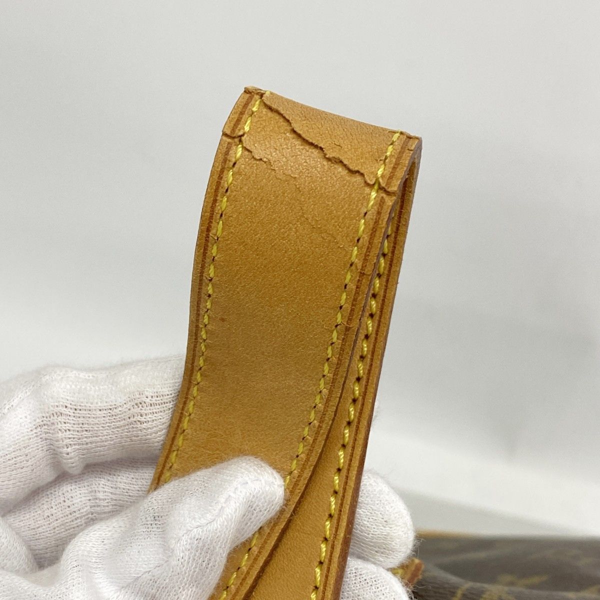 Louis Vuitton Shoulder Bag Monogram Saumur 35 Brown — view 8