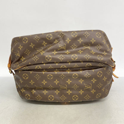 Louis Vuitton Shoulder Bag Monogram Saumur 35 Brown — view 3