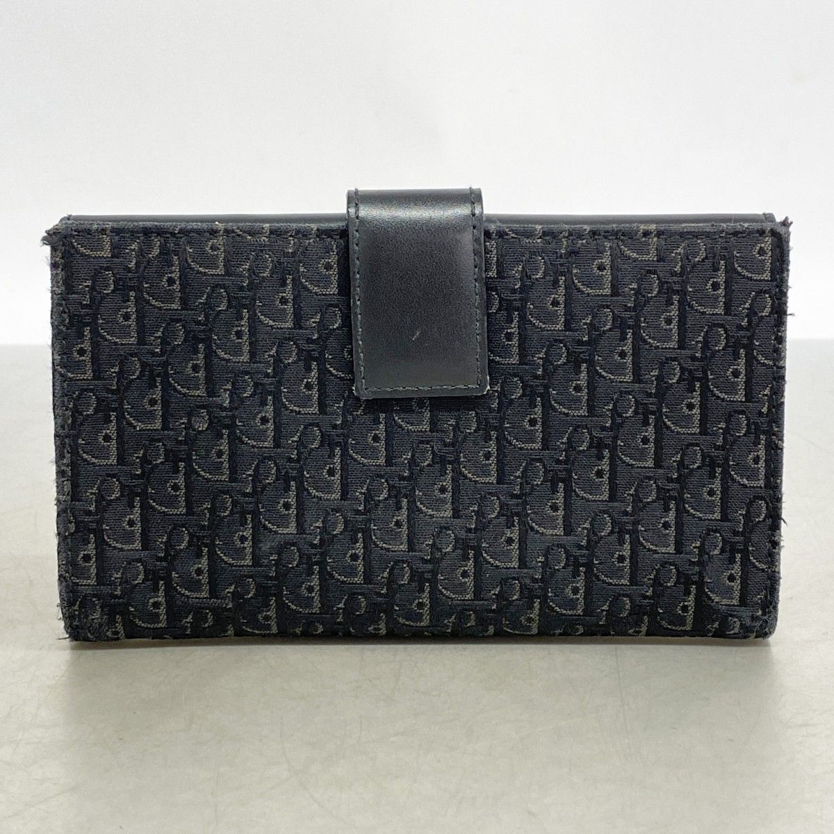 Dior Wallet Street Chic Canvas Leather Black Silver — view 9
