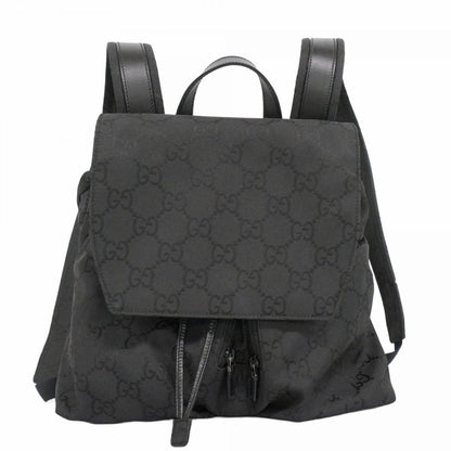 Gucci Backpack GG Nylon 003 Black Silver