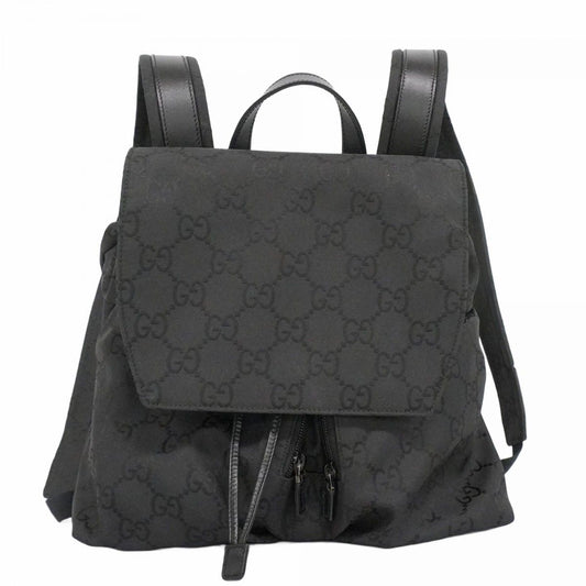 Gucci Backpack GG Nylon 003 Black Silver