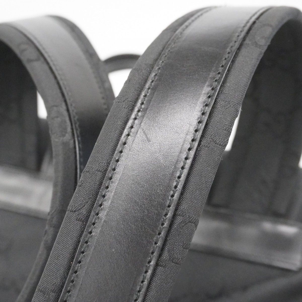 Gucci Backpack GG Nylon 003 Black Silver — view 9