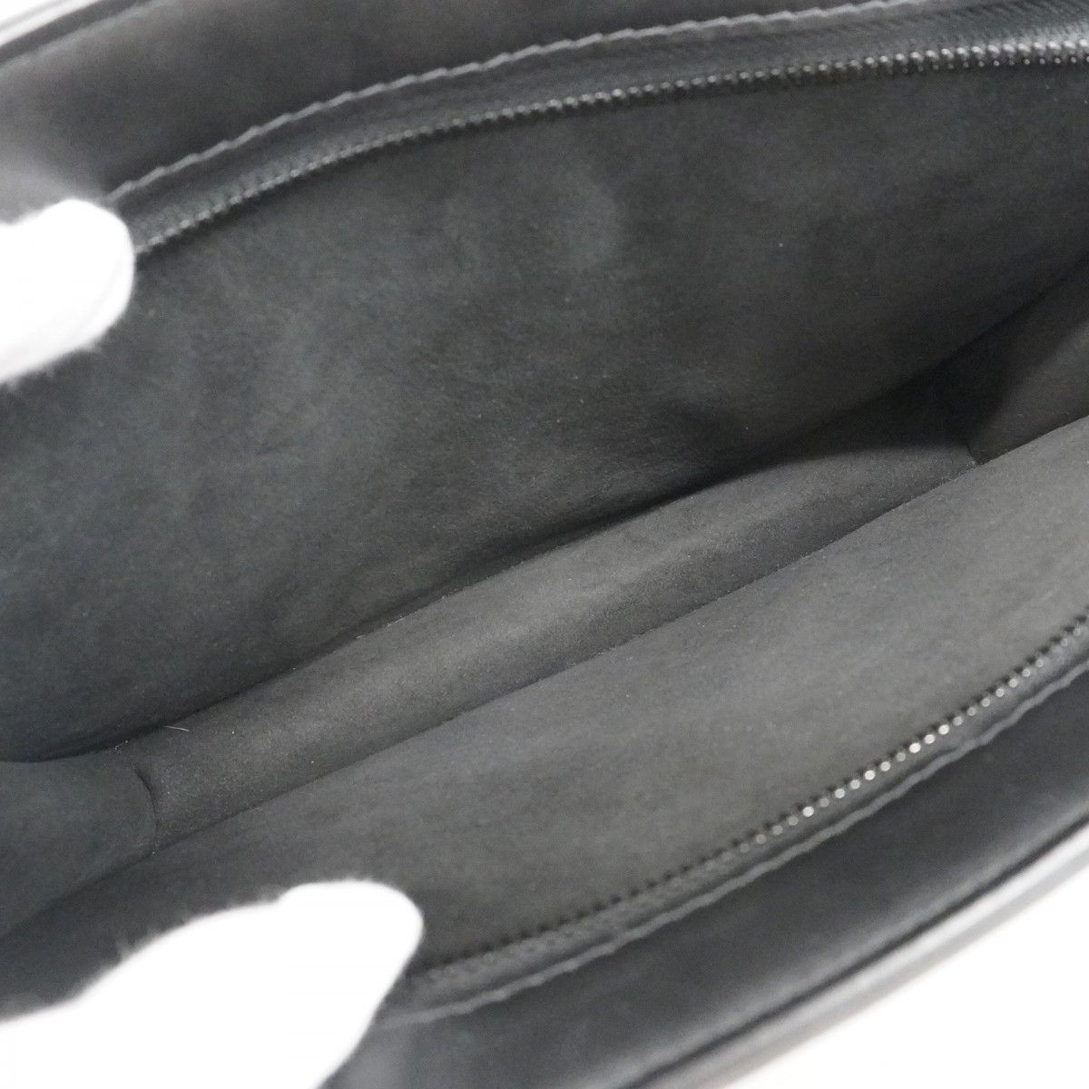 Louis Vuitton Clutch Monogram Eclipse Trunk Pochette Black — view 4