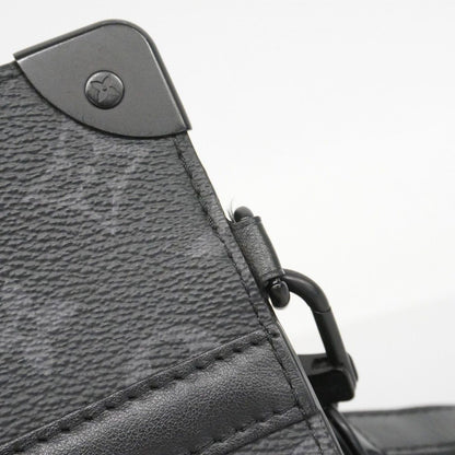Louis Vuitton Clutch Monogram Eclipse Trunk Pochette Black — view 6
