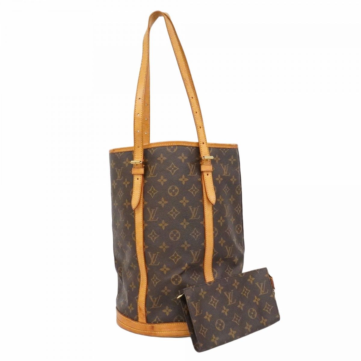 Louis Vuitton Tote Monogram Bucket GM Brown