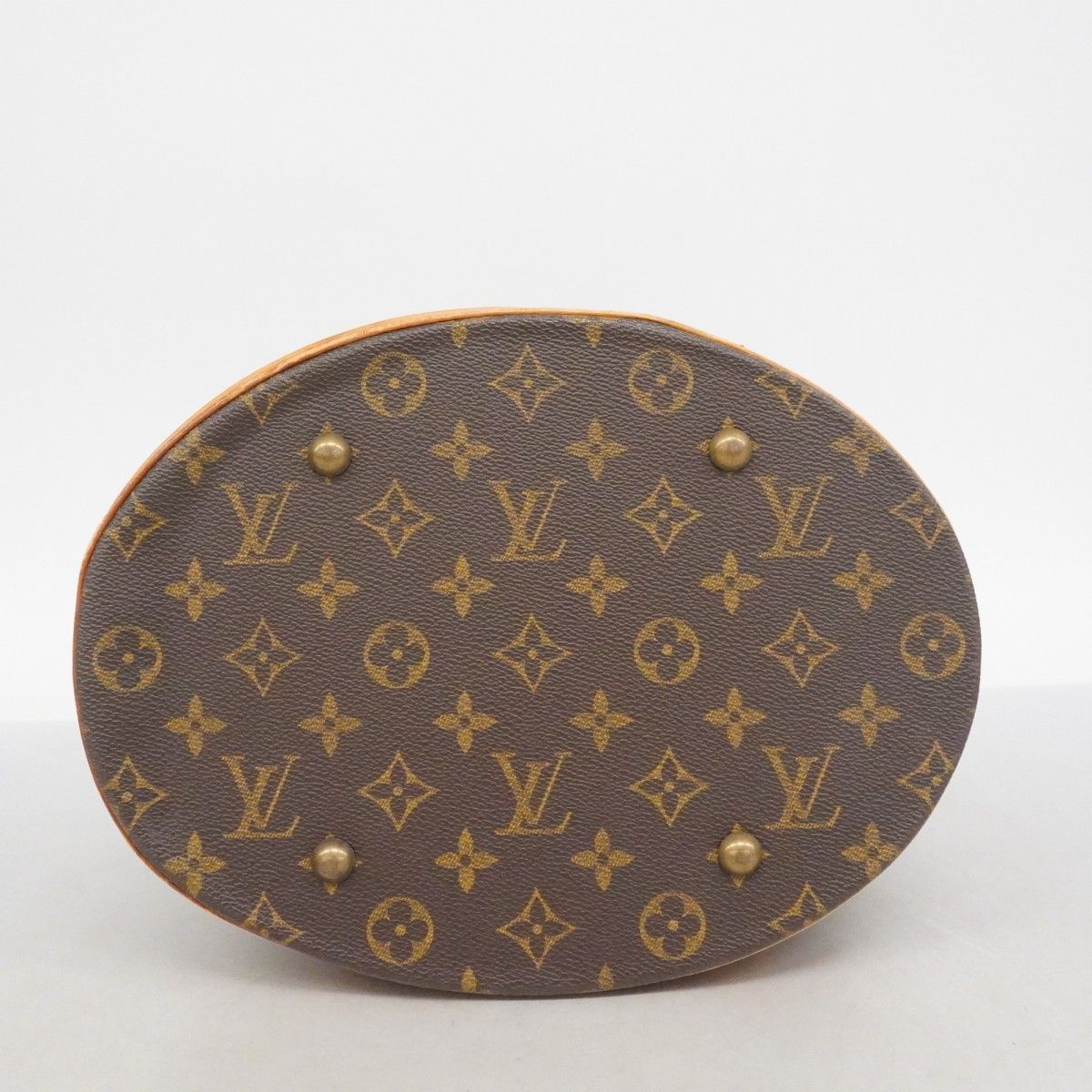 Louis Vuitton Tote Monogram Bucket GM Brown — view 3