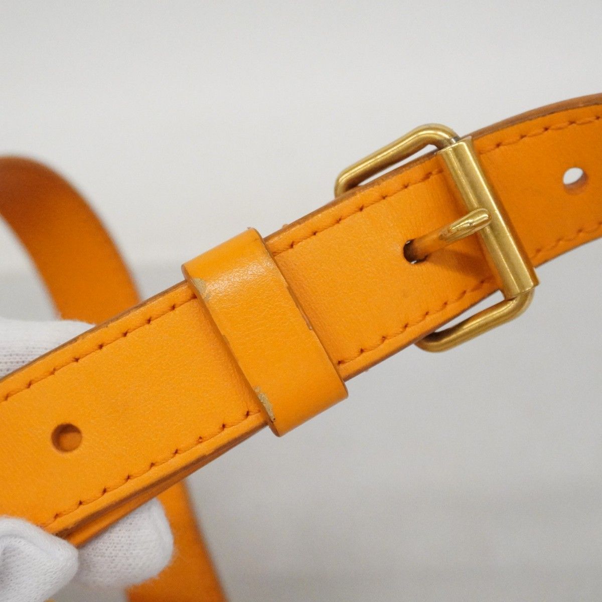 Louis Vuitton Belt Bag Monogram Denim Outdoor Ocher — view 8