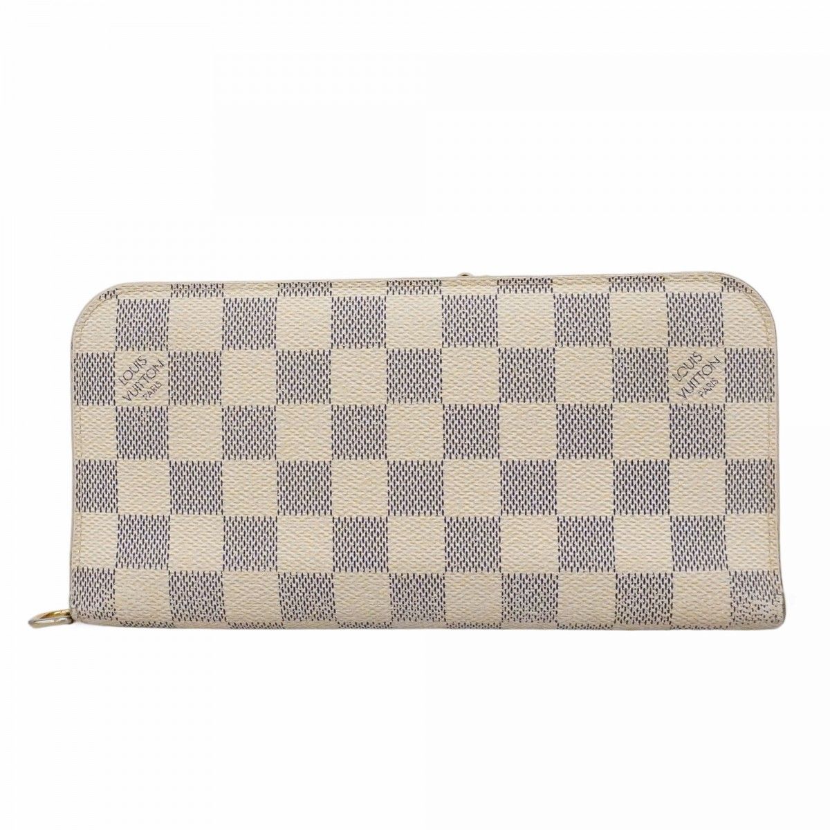 Louis Vuitton Wallet Damier Azur Portefeuille Insolite White
