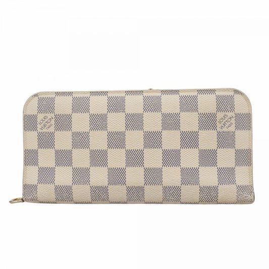 Louis Vuitton Wallet Damier Azur Portefeuille Insolite White
