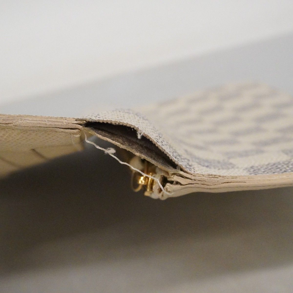Louis Vuitton Wallet Damier Azur Portefeuille Insolite White — view 5