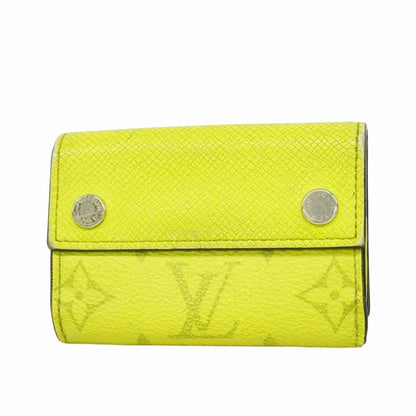 Louis Vuitton Trifold Wallet Taigarama Discovery Compact Jaune