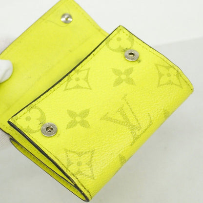 Louis Vuitton Trifold Wallet Taigarama Discovery Compact Jaune — view 8