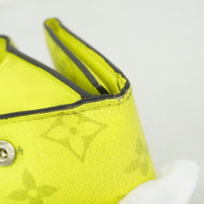 Louis Vuitton Trifold Wallet Taigarama Discovery Compact Jaune — view 6