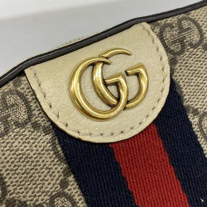 Gucci Shoulder Bag Ophidia Beige Gold — view 6