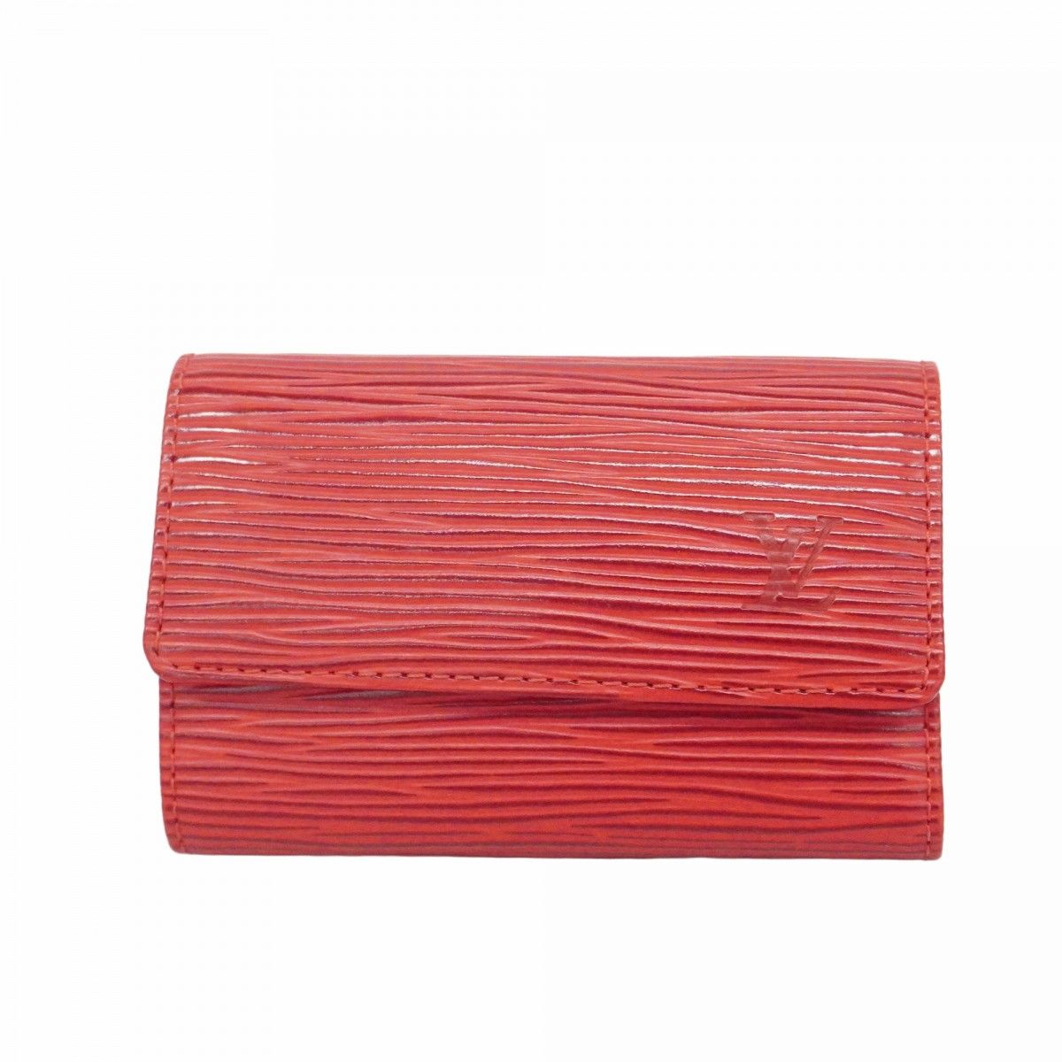 Louis Vuitton Key Case Epi Multicles 6 Castilian Red Key Holder