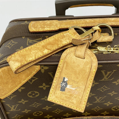 Louis Vuitton Travel Bag Monogram Pegase 55 Brown — view 9