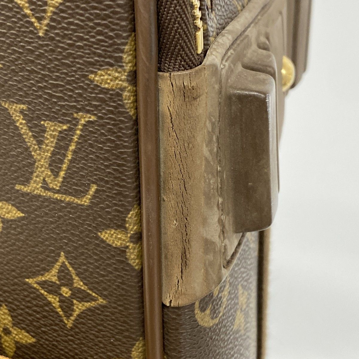 Louis Vuitton Travel Bag Monogram Pegase 55 Brown — view 6