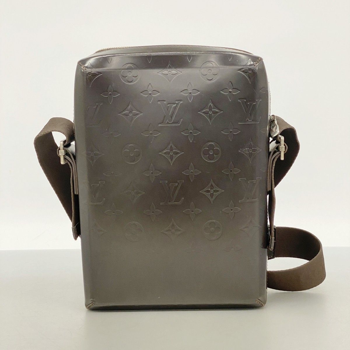 Louis Vuitton Shoulder Bag Monogram Glace Leather Bobbi Cafe — view 9