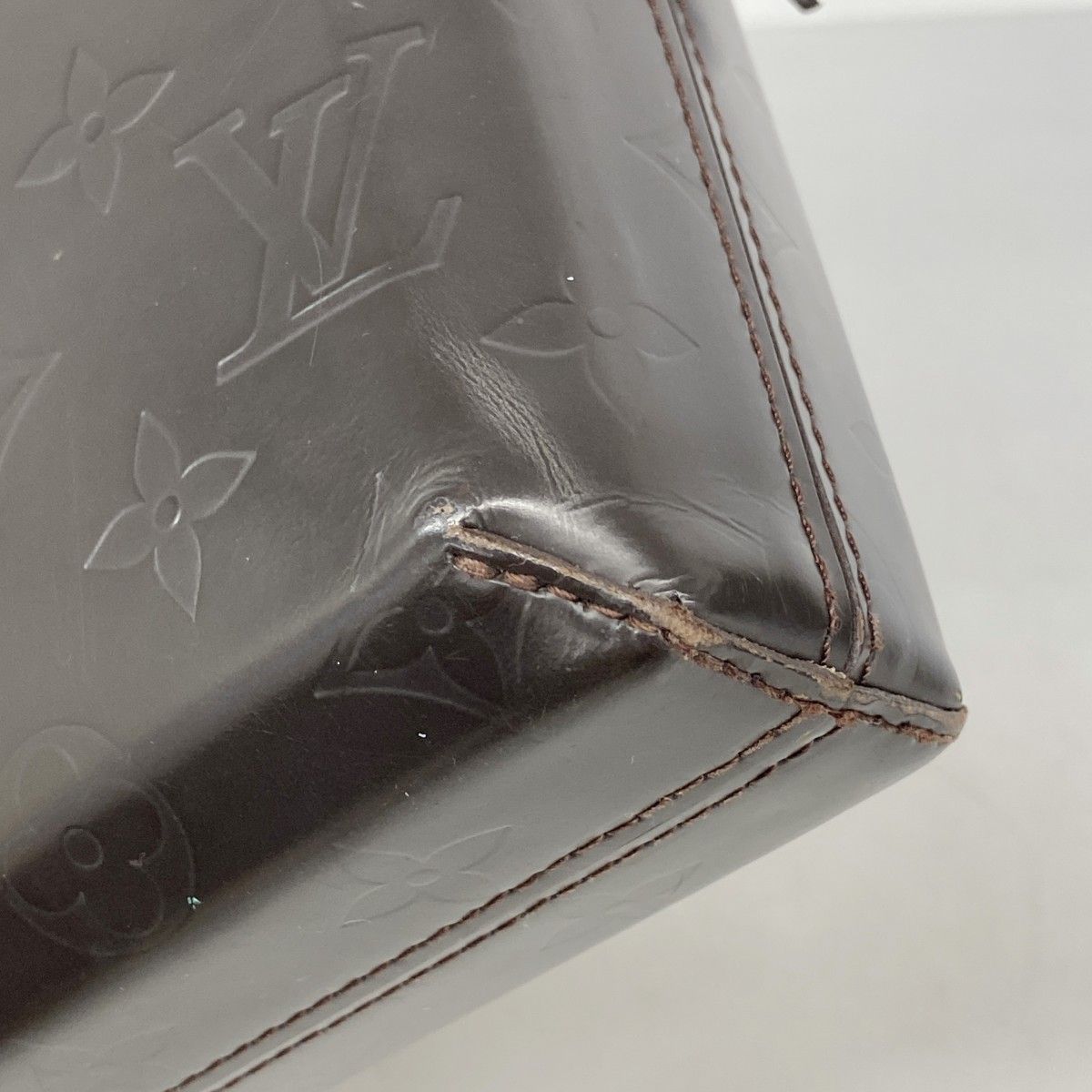 Louis Vuitton Shoulder Bag Monogram Glace Leather Bobbi Cafe — view 6