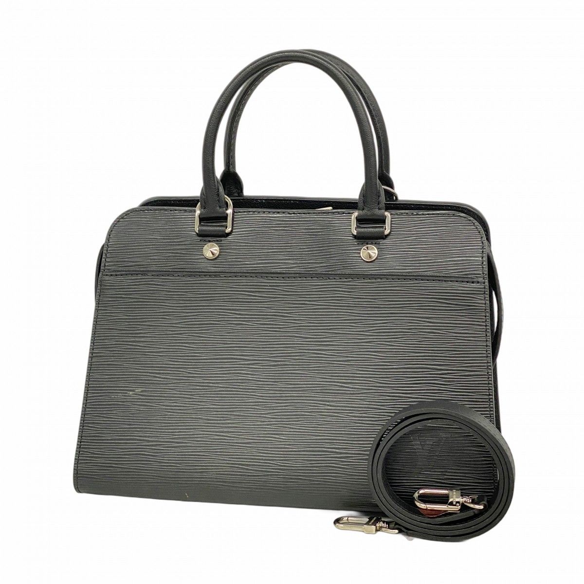 Louis Vuitton Handbag Epi Vano Mm Noir 2-Way
