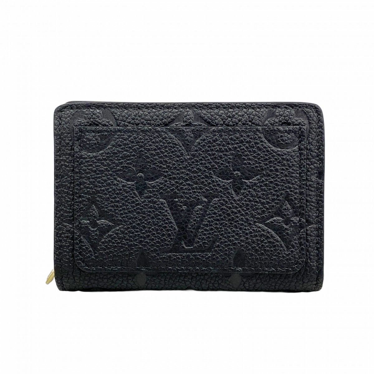 Louis Vuitton Wallet Monogram Empreinte Portefeuille Clair Noir