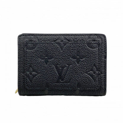 Louis Vuitton Wallet Monogram Empreinte Portefeuille Clair Noir