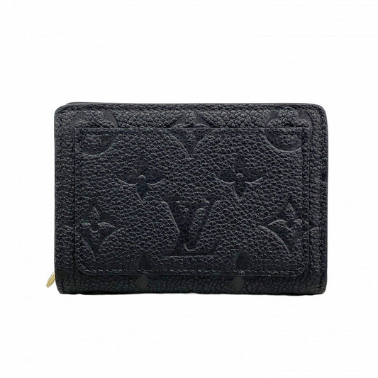 Louis Vuitton Wallet Monogram Empreinte Portefeuille Clair Noir