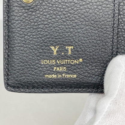Louis Vuitton Wallet Monogram Empreinte Portefeuille Clair Noir — view 4